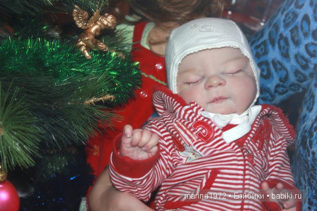 Сладкий сон,или первый Новый Год моей куклы-реборн Настюшки