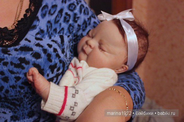 Сладкий сон,или первый Новый Год моей куклы-реборн Настюшки