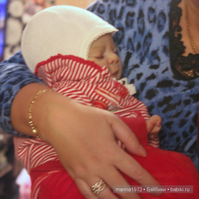 Сладкий сон,или первый Новый Год моей куклы-реборн Настюшки