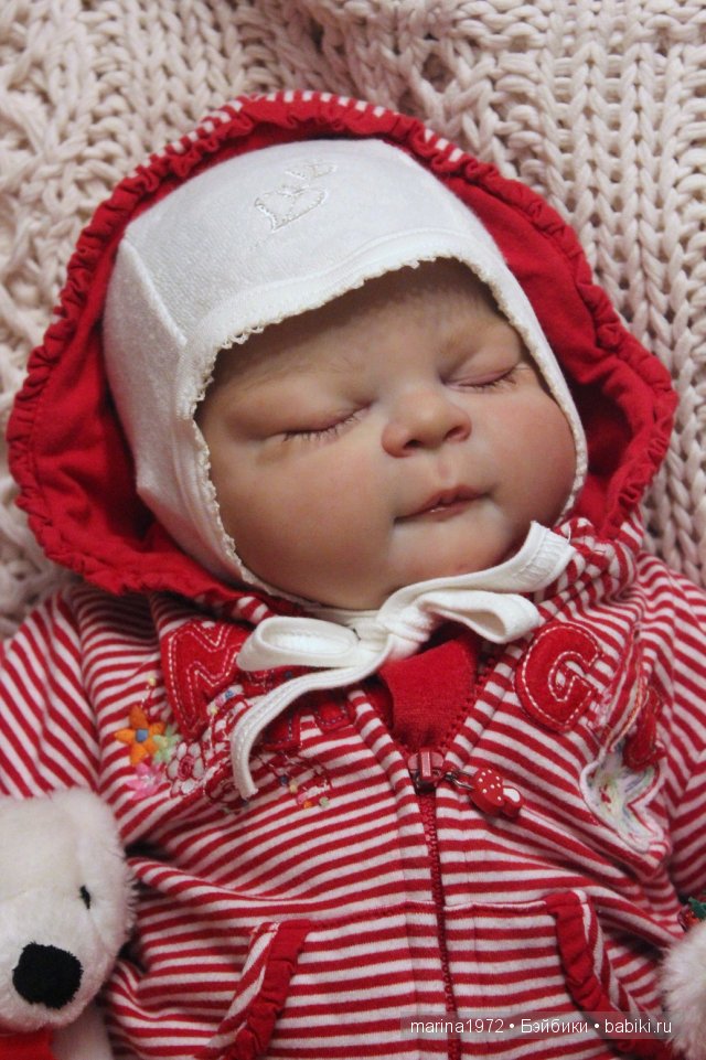 Сладкий сон,или первый Новый Год моей куклы-реборн Настюшки