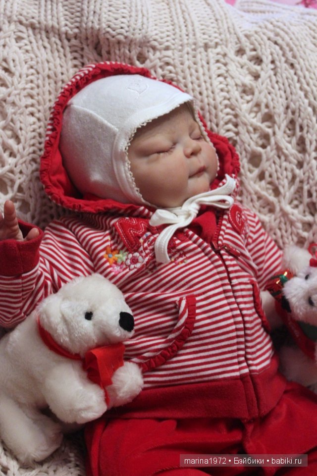 Сладкий сон,или первый Новый Год моей куклы-реборн Настюшки