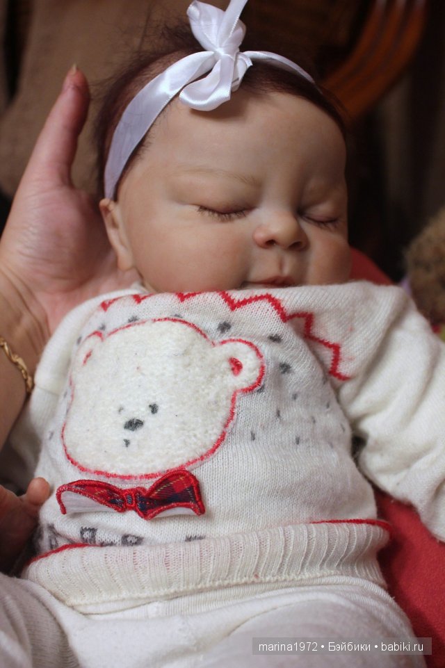 Сладкий сон,или первый Новый Год моей куклы-реборн Настюшки