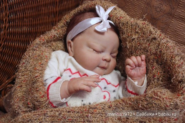 Сладкий сон,или первый Новый Год моей куклы-реборн Настюшки