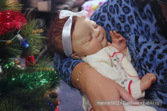Сладкий сон,или первый Новый Год моей куклы-реборн Настюшки (фото 9)