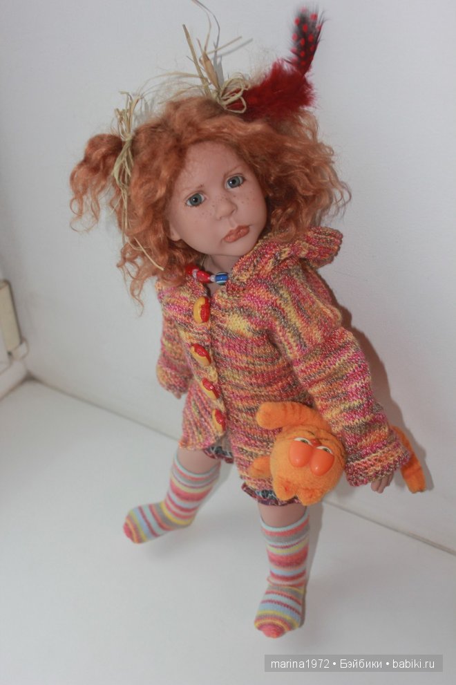 Марта и Замок. Коллекционная кукла Zwergnase