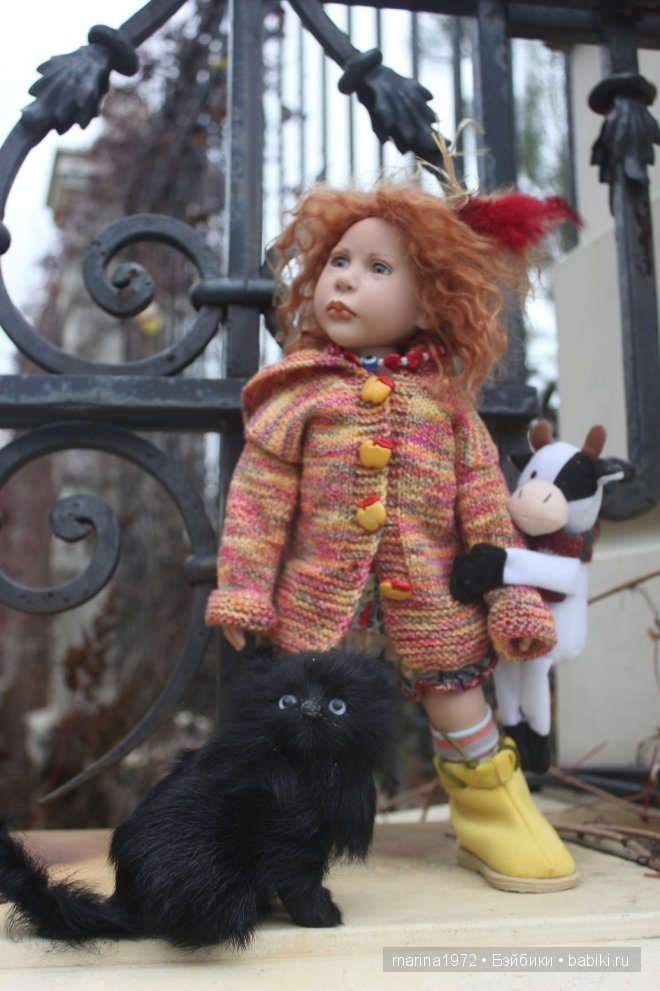 Марта и Замок. Коллекционная кукла Zwergnase