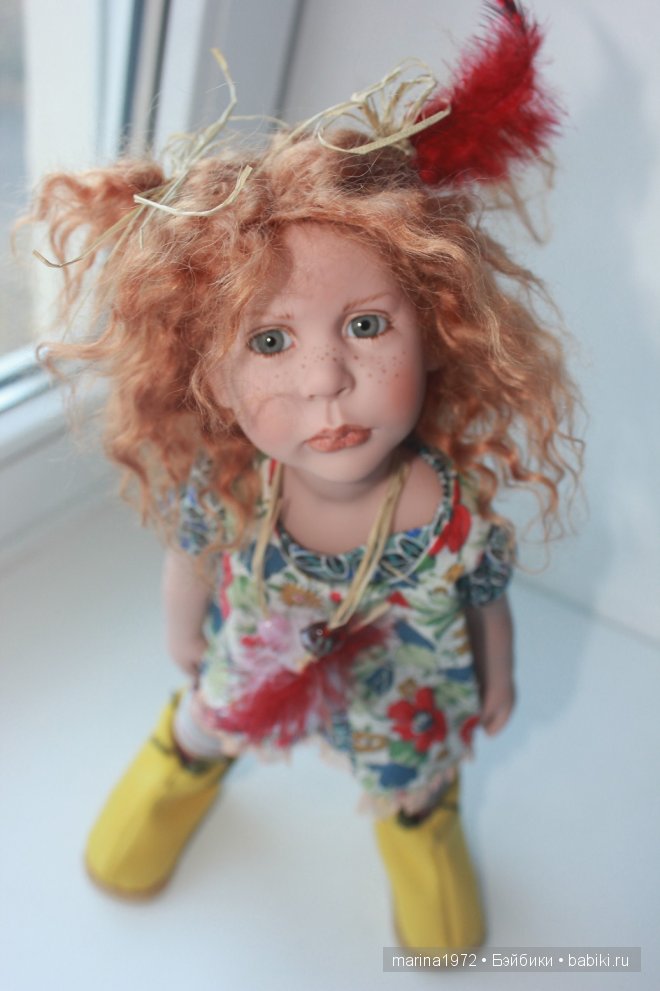 Марта и Замок. Коллекционная кукла Zwergnase