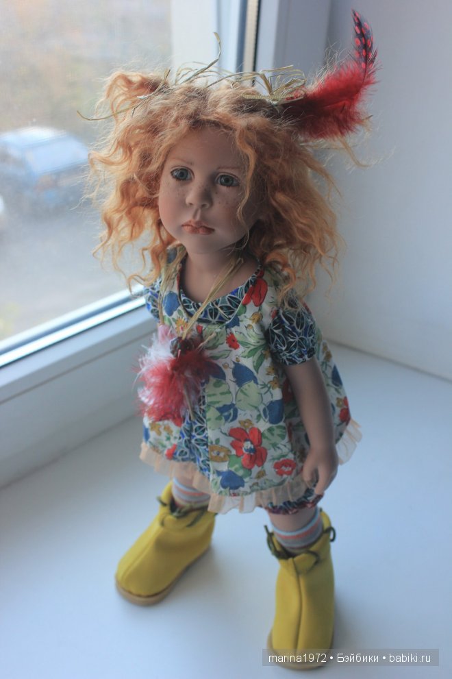 Марта и Замок. Коллекционная кукла Zwergnase (фото 2)