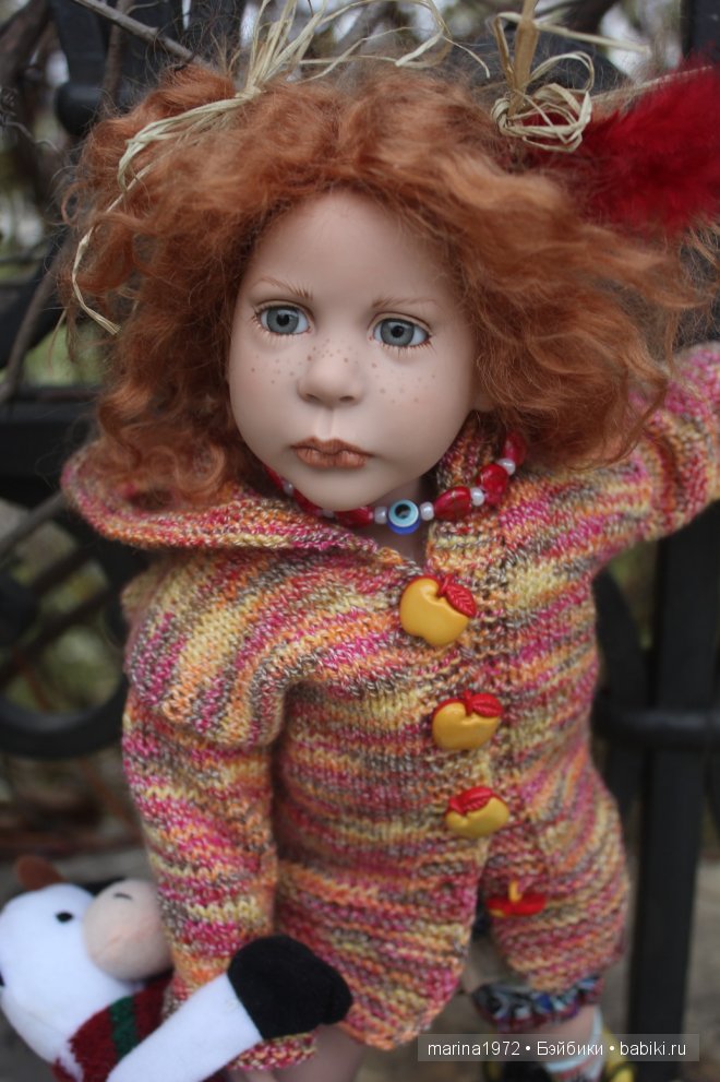 Марта и Замок. Коллекционная кукла Zwergnase