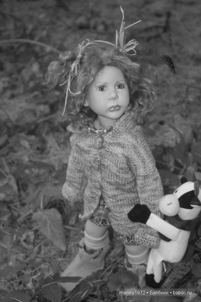 Марта и Замок. Коллекционная кукла Zwergnase