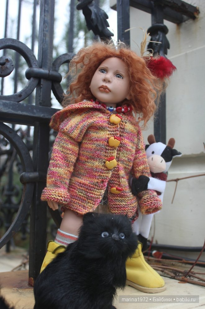 Марта и Замок. Коллекционная кукла Zwergnase