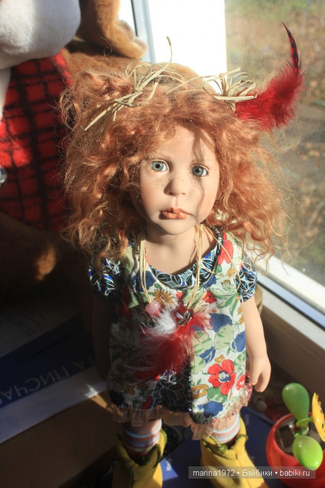 Марта и Замок. Коллекционная кукла Zwergnase (фото 5)