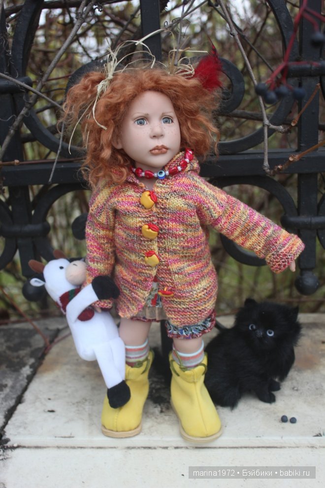 Марта и Замок. Коллекционная кукла Zwergnase