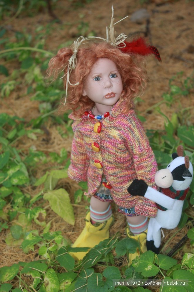 Марта и Замок. Коллекционная кукла Zwergnase