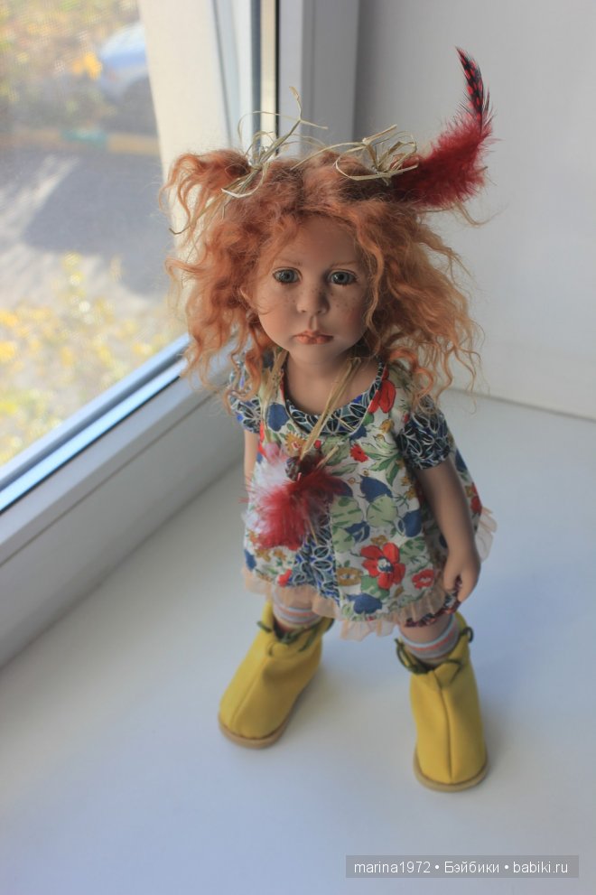 Марта и Замок. Коллекционная кукла Zwergnase (фото 3)