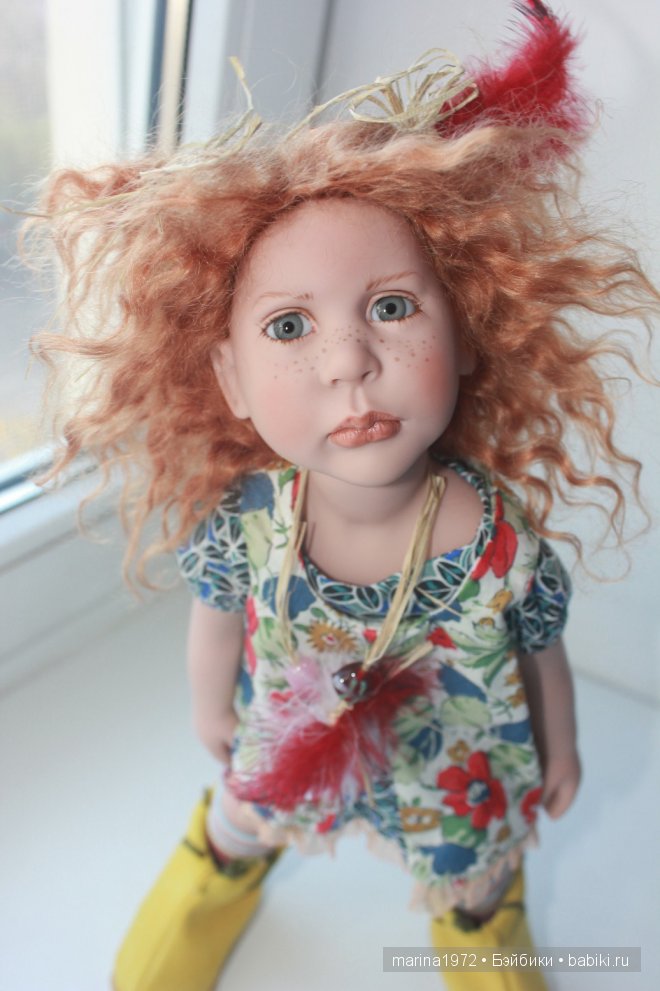 Марта и Замок. Коллекционная кукла Zwergnase