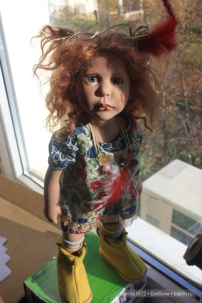 Марта и Замок. Коллекционная кукла Zwergnase (фото 6)