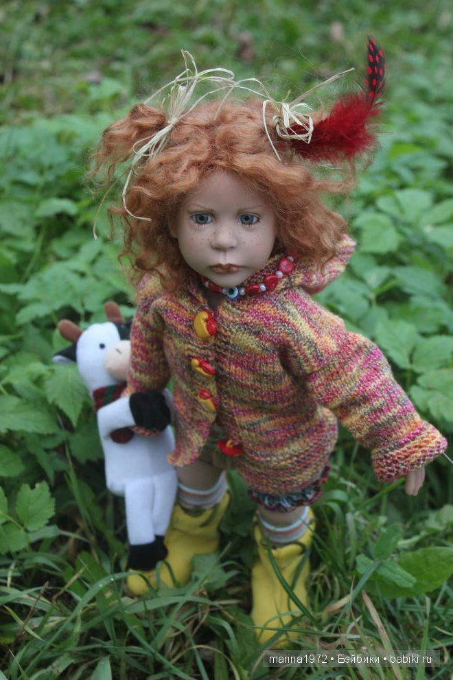 Марта и Замок. Коллекционная кукла Zwergnase