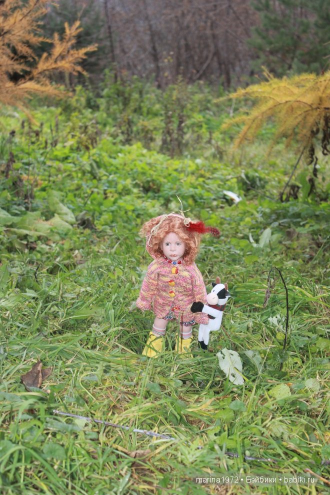 Марта и Замок. Коллекционная кукла Zwergnase