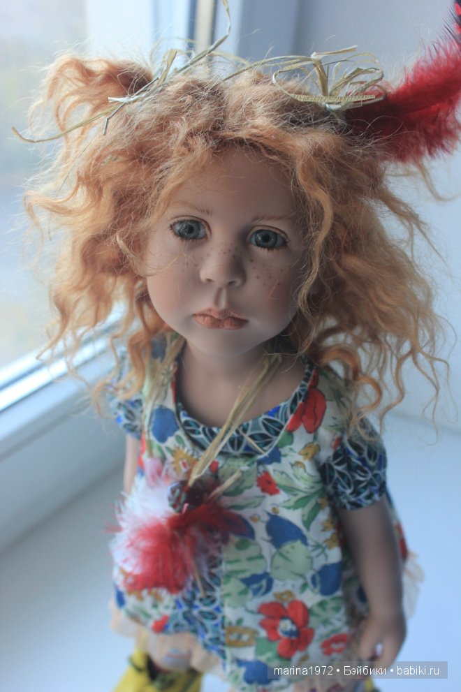 Марта и Замок. Коллекционная кукла Zwergnase