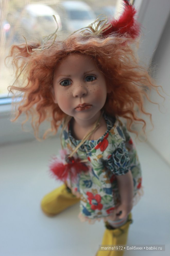 Марта и Замок. Коллекционная кукла Zwergnase