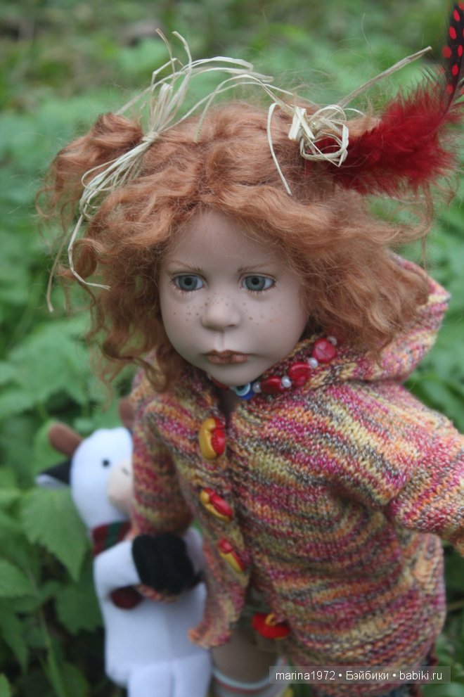 Марта и Замок. Коллекционная кукла Zwergnase