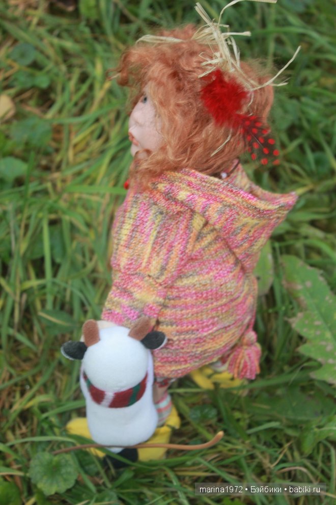 Марта и Замок. Коллекционная кукла Zwergnase