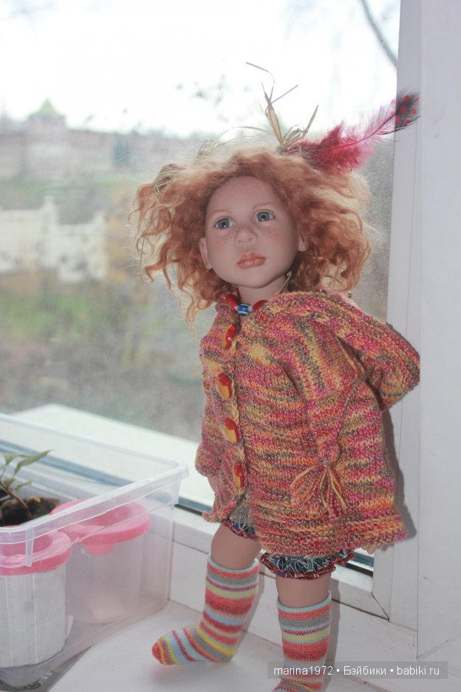 Марта и Замок. Коллекционная кукла Zwergnase