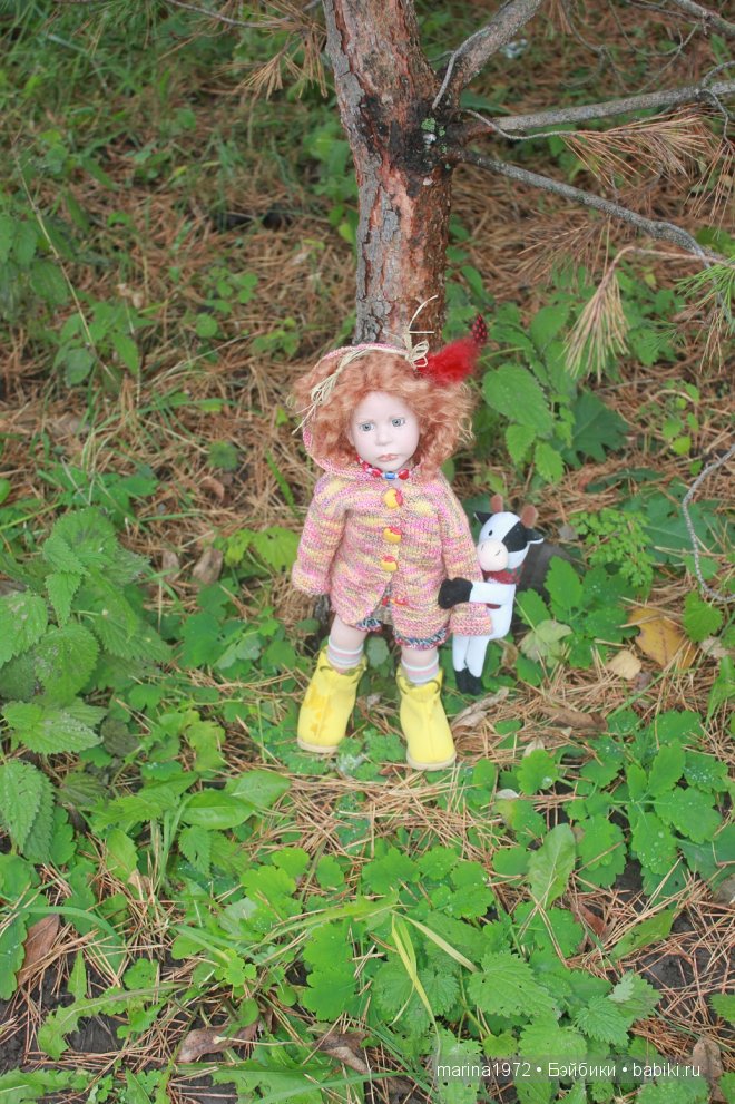 Марта и Замок. Коллекционная кукла Zwergnase