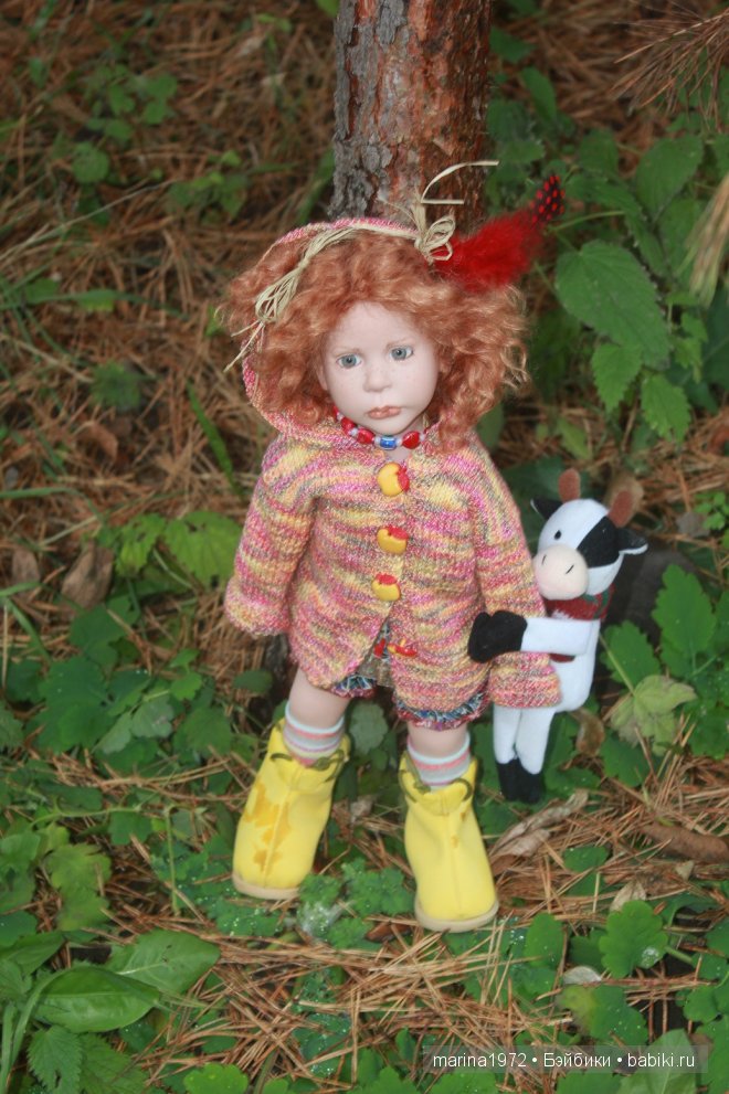 Марта и Замок. Коллекционная кукла Zwergnase