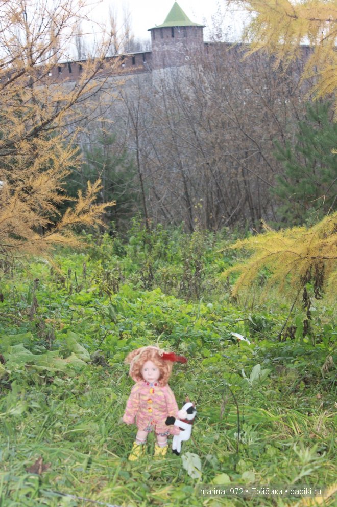 Марта и Замок. Коллекционная кукла Zwergnase