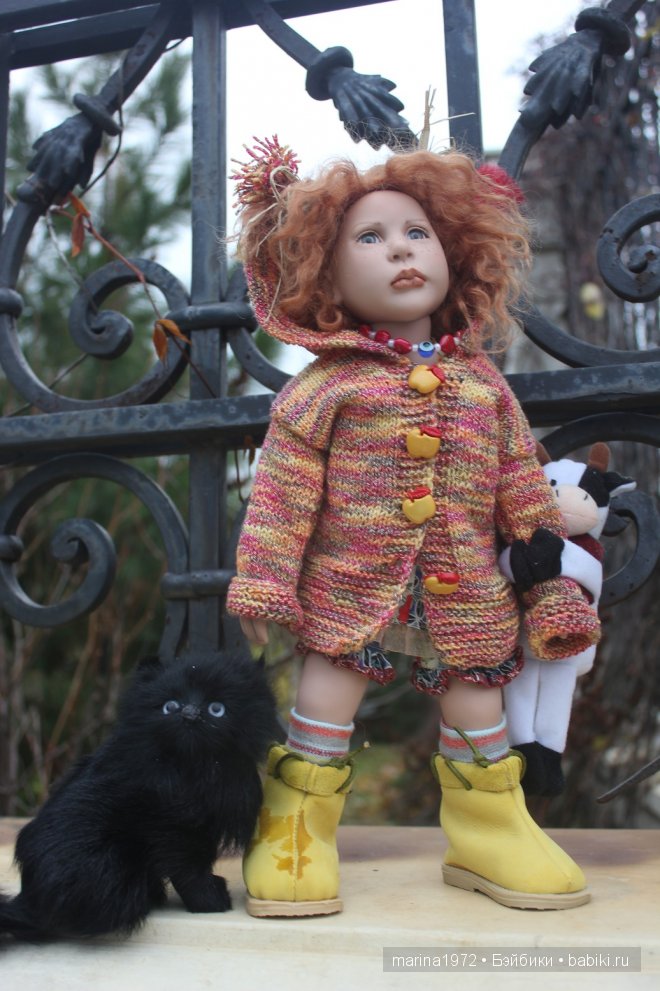 Марта и Замок. Коллекционная кукла Zwergnase