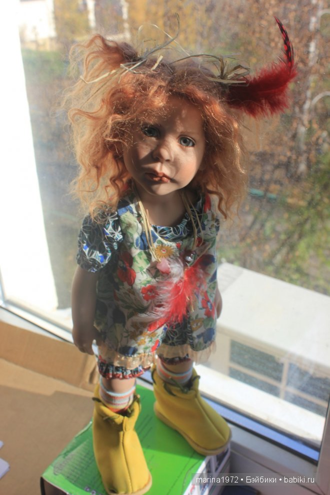 Марта и Замок. Коллекционная кукла Zwergnase (фото 7)