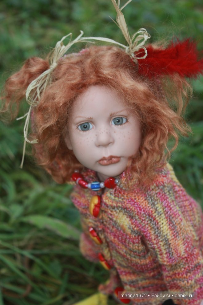 Марта и Замок. Коллекционная кукла Zwergnase