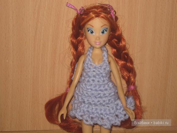 Мои первые вязалочки на кукол