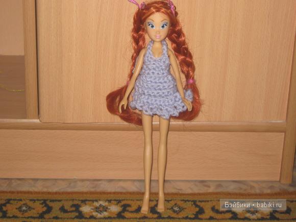 Мои первые вязалочки на кукол