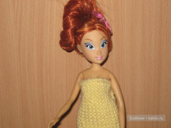 Мои первые вязалочки на кукол (фото 6)