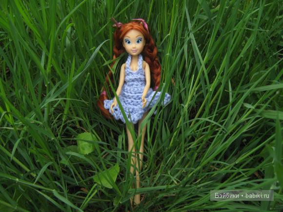 Мои первые вязалочки на кукол