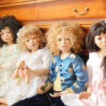 В облаке кудрявых волос, девочки от Автора Christin Orange: Ella, Nikoletta, GOLDILOCKS and Brook