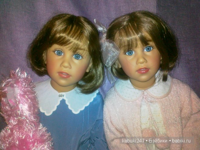 Марен в синем и Марен в розовом