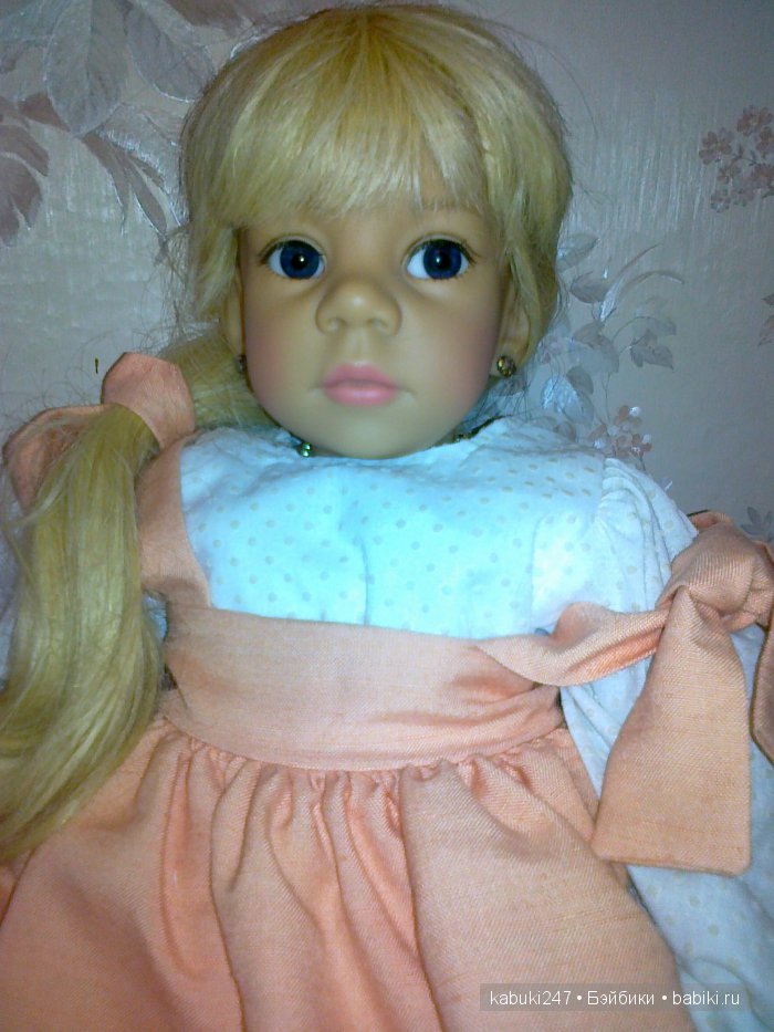 Куклы Elisabeth Lindner, живущие в сердце, или моя коллекция. Часть первая Лидди и Лара