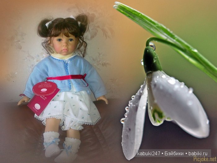 Куклы Elisabeth Lindner, живущие в сердце, или моя коллекция. Часть первая Лидди и Лара