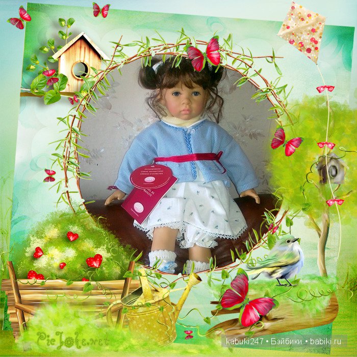 Куклы Elisabeth Lindner, живущие в сердце, или моя коллекция. Часть первая Лидди и Лара