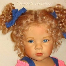 Куклы  Elisabeth Lindner, живущие в сердце, или моя коллекция. Часть первая Лидди и Лара