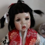 Куколка Yoko от Susan Krey (техника фарфор в воске)