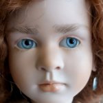Фарфоровая студийная кукла от Ruth Treffeisen