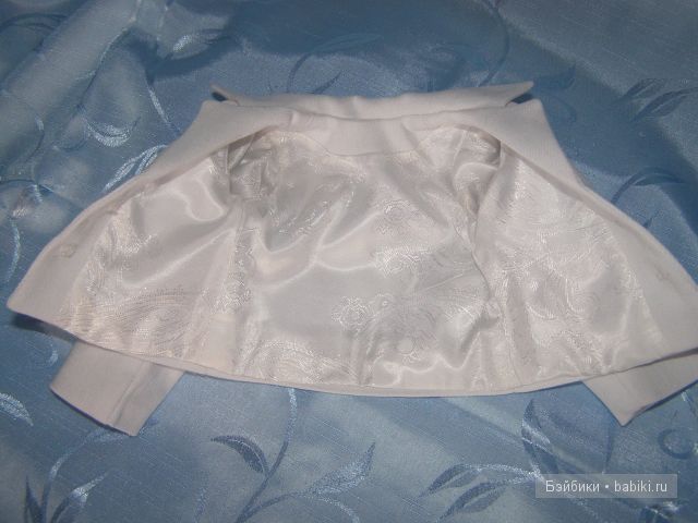 Белый костюм тройка — Одежда и обувь для кукол своими руками: фото