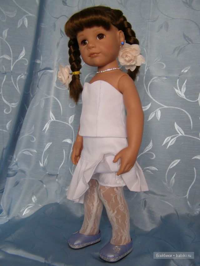 Белый костюм тройка — Одежда и обувь для кукол своими руками: фото (фото 6)