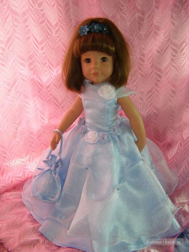 Платье для принцессы — Одежда и обувь для кукол своими руками: фото (фото 3)