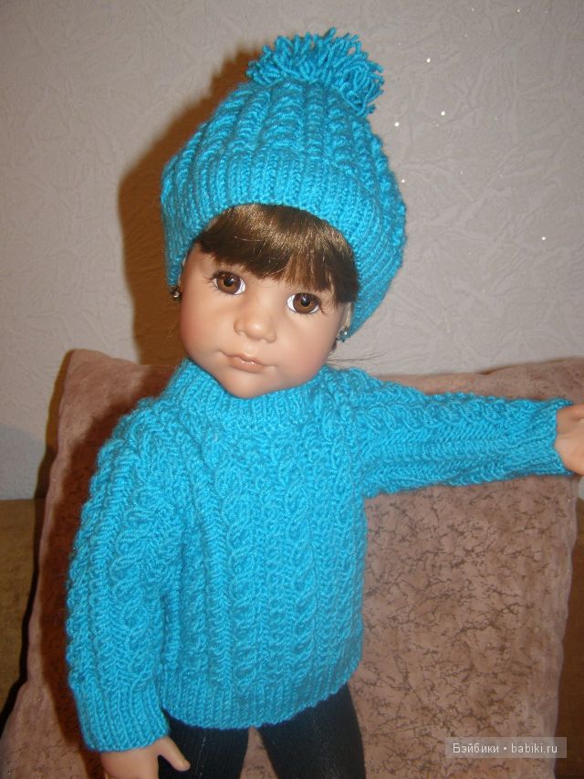 Наши вязалочки — Одежда и обувь для кукол своими руками: фото (фото 6)